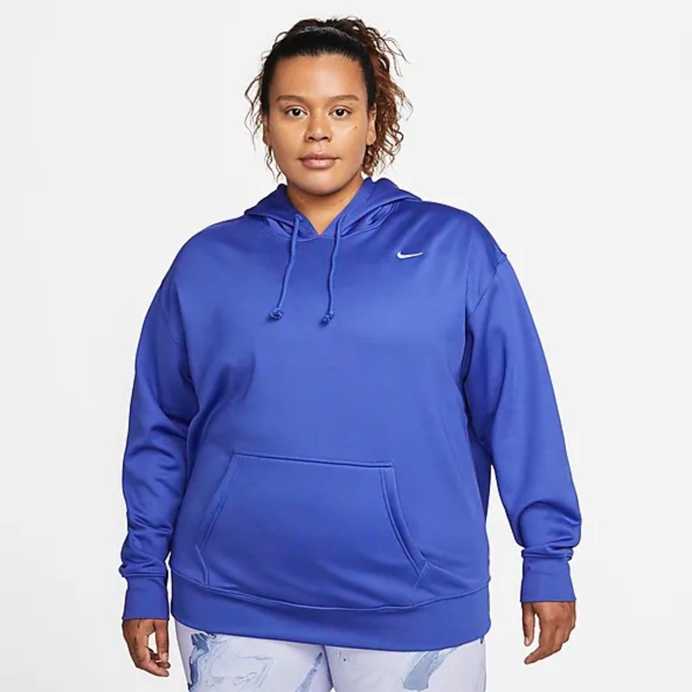 Nike Therma-FIT All Time Hoodie in Vibrant Blue
